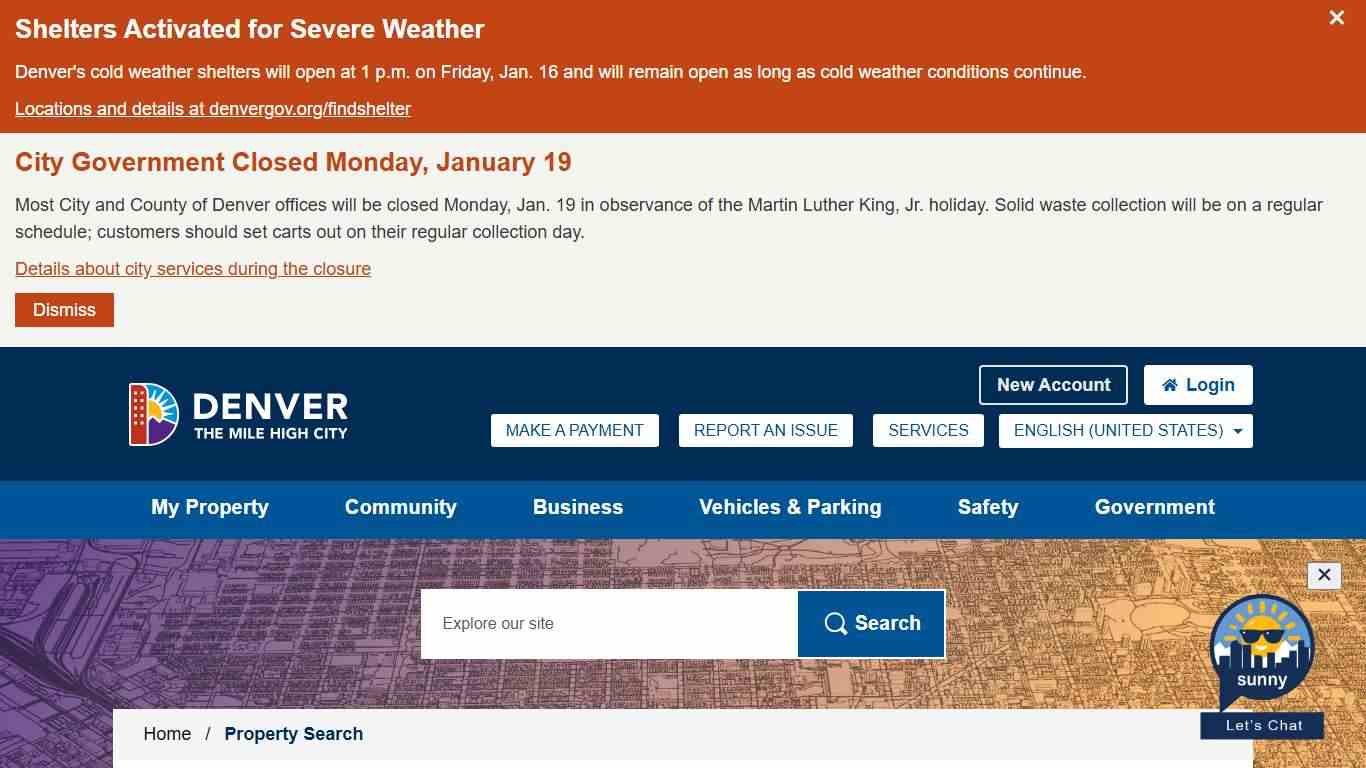 Property Search - City and County of Denver